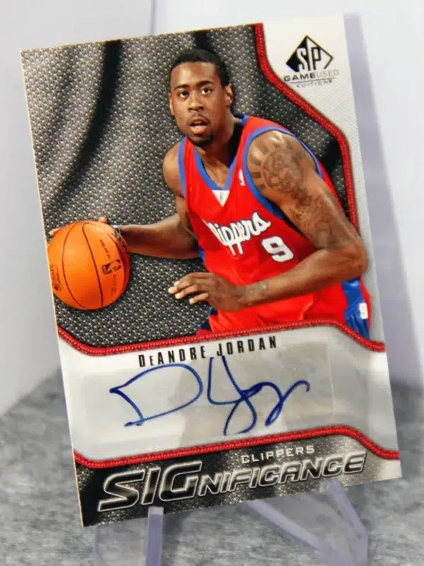 2009-10 DeAndre Jordan #S-DE Upper Deck SP Game Used SIGnificance Autograph