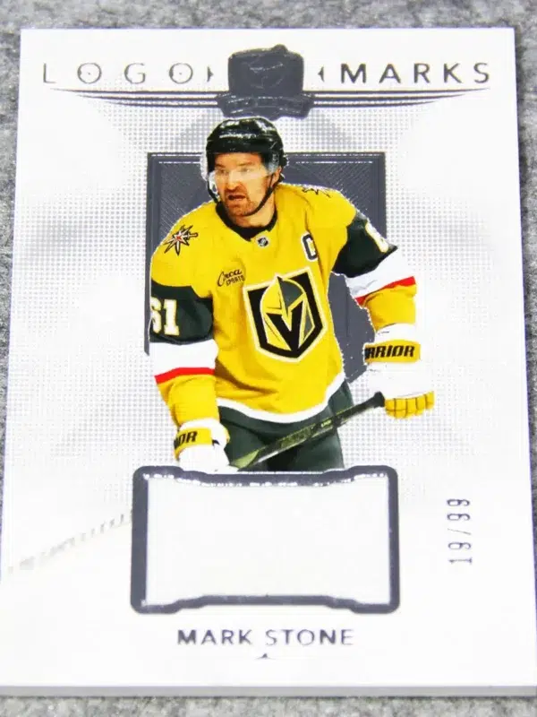 2024-25 Mark Stone #LM-MS Upper Deck The Cup Hockey Logo Marks / 99