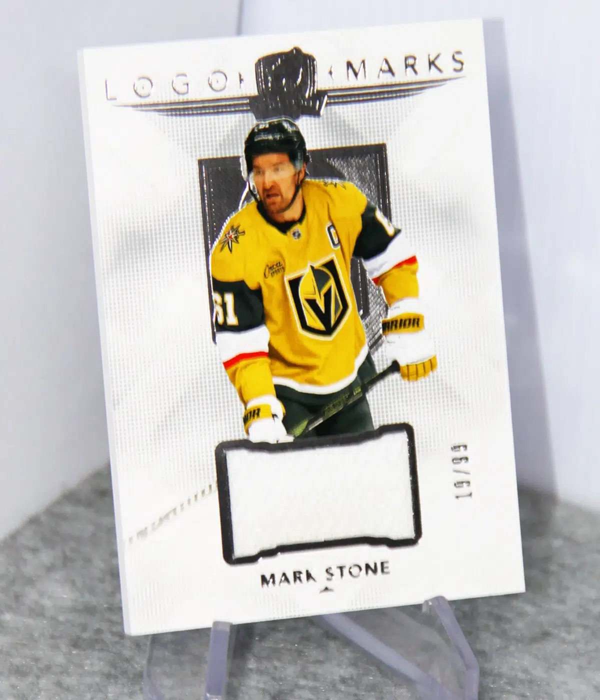 2024-25 Mark Stone #LM-MS Upper Deck The Cup Hockey Logo Marks / 99