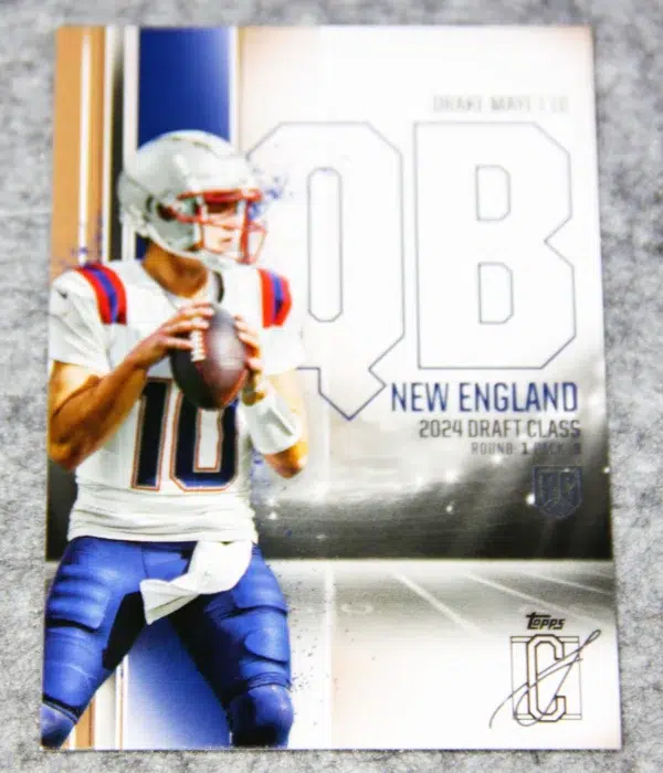 2024 Drake Maye #152 Topps Signature Class Draft Class 2024 Bronze RC