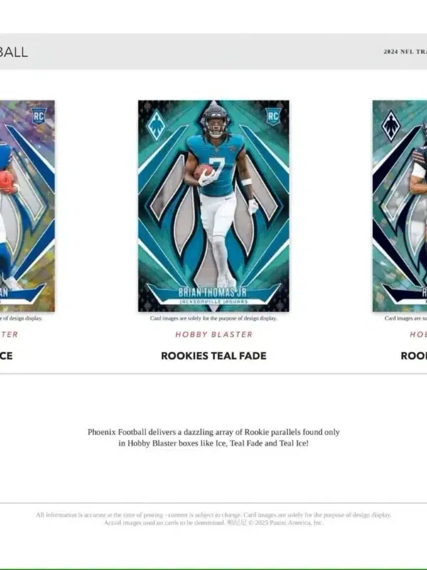 2024 Panini Phoenix Football NFL Blaster Box - Sealed