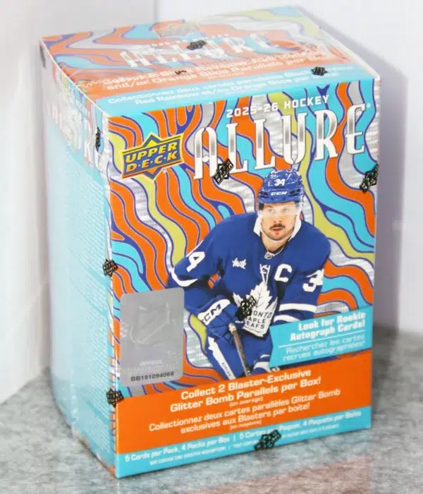 2025-26 Upper Deck Hockey Allure Blaster Box - Sealed