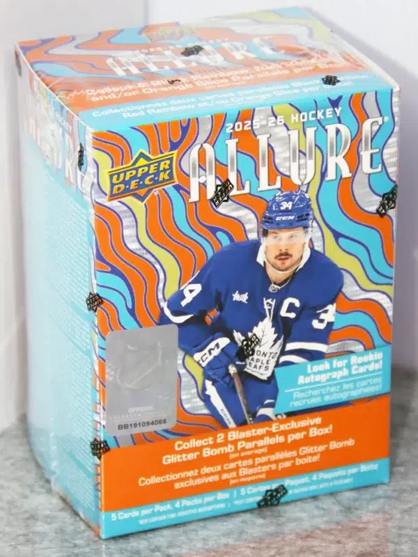 2025-26 Upper Deck Hockey Allure Blaster Box - Sealed