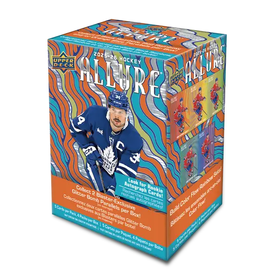 2025-26 Upper Deck Hockey Allure Blaster Box - Sealed
