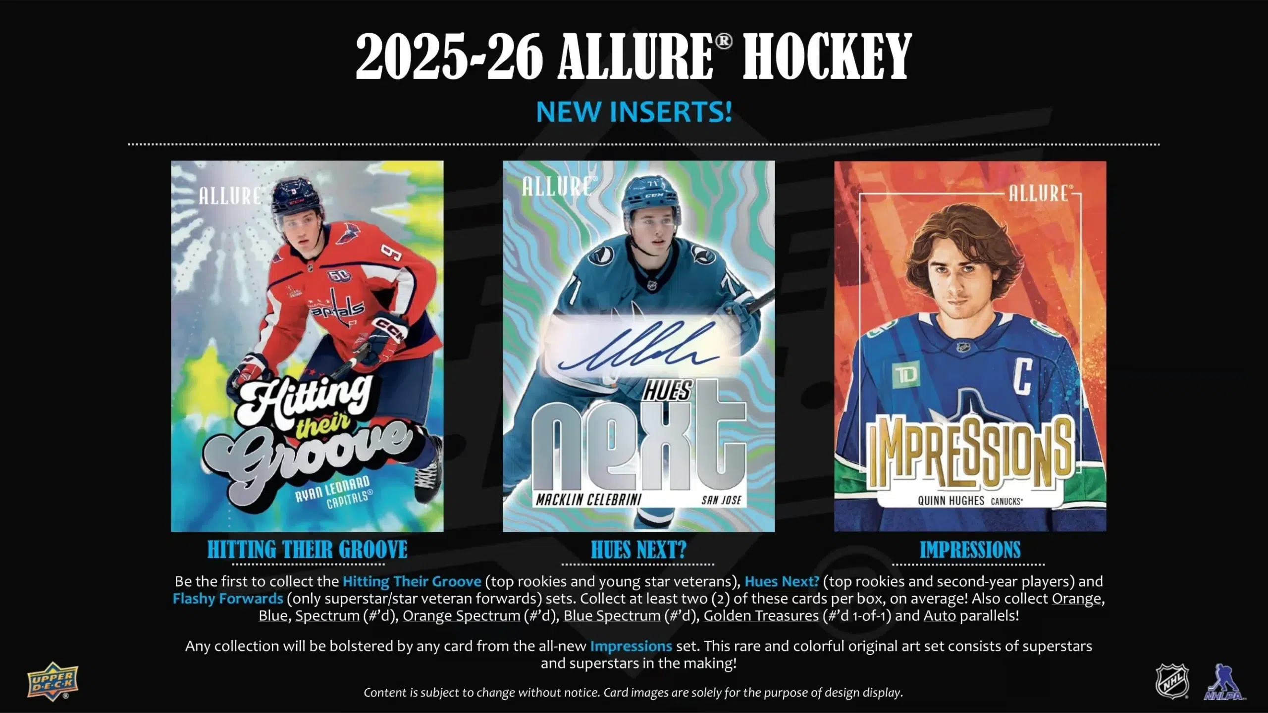 2025-26 Upper Deck Hockey Allure Blaster Box - Sealed