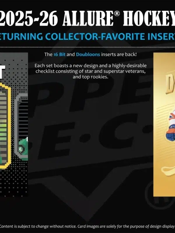 2025-26 Upper Deck Hockey Allure Blaster Box - Sealed