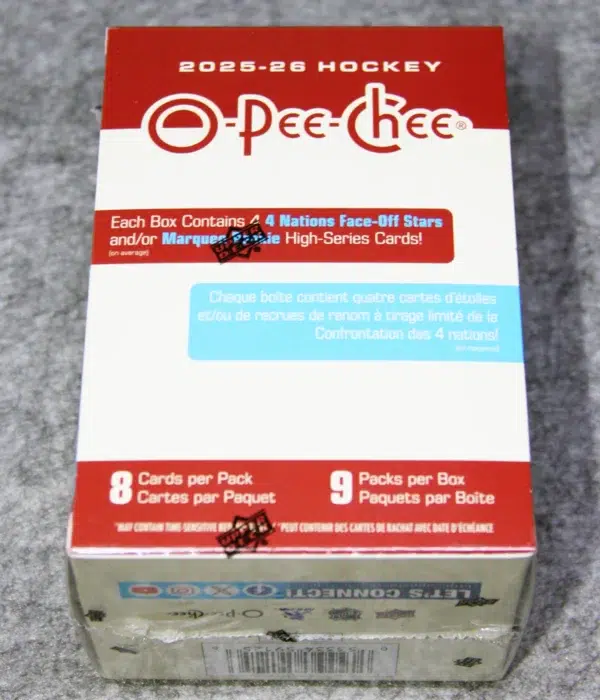 2025-26 Upper Deck O-Pee-Chee Hockey NHL Blaster Box - Sealed