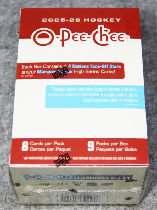 2025-26 Upper Deck O-Pee-Chee Hockey NHL Blaster Box - Sealed
