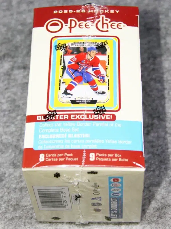 2025-26 Upper Deck O-Pee-Chee Hockey NHL Blaster Box - Sealed