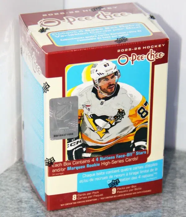 2025-26 Upper Deck O-Pee-Chee Hockey NHL Blaster Box - Sealed