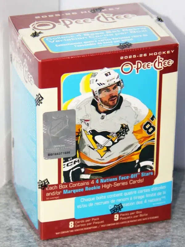 2025-26 Upper Deck O-Pee-Chee Hockey NHL Blaster Box - Sealed