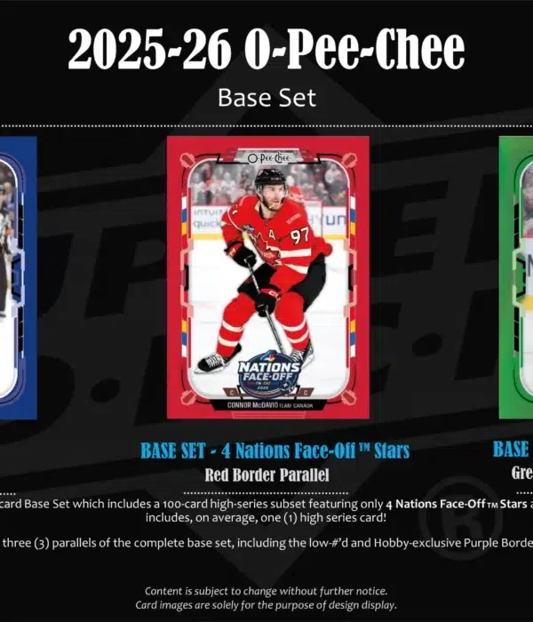2025-26 Upper Deck O-Pee-Chee Hockey NHL Hobby Box - Sealed