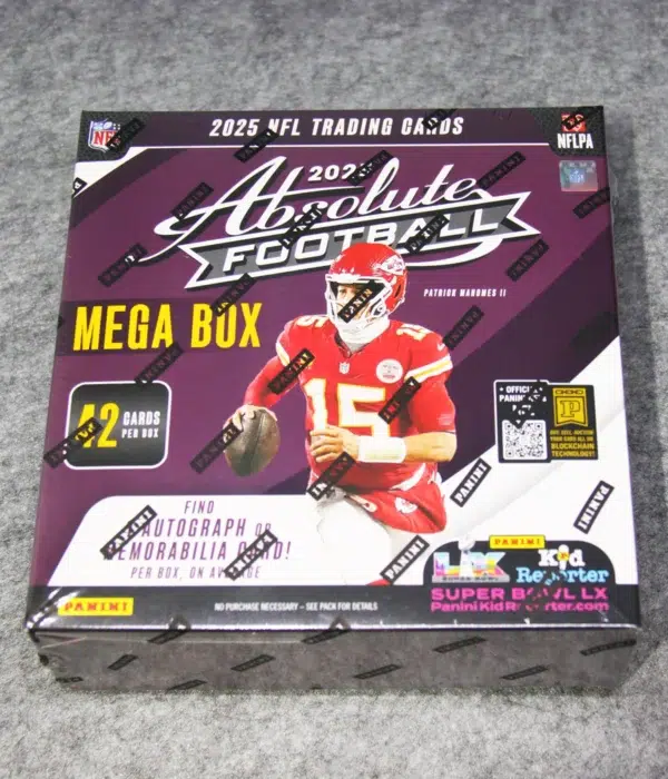 2025 Panini Absolute Football NFL Mega Box - Sealed
