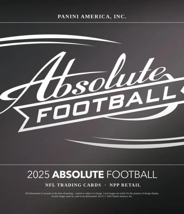 2025 Panini Absolute Football NFL Mega Box - Sealed