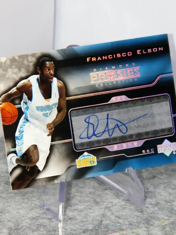 2004-05 Francisco Elson #PS-FE Upper Deck Diamond Pro Sigs Collection Auto