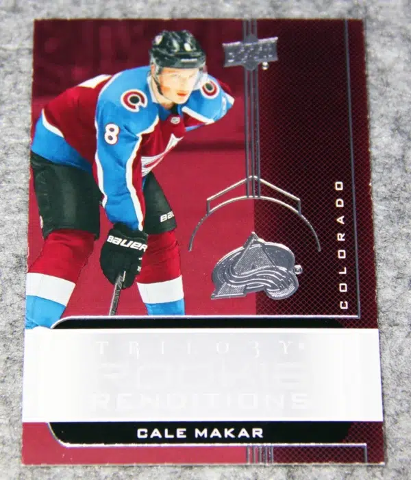 2019-20 Cale Makar #RR-1 Upper Deck Trilogy Rookie Renditions RC