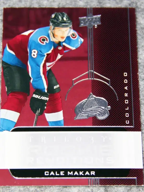 2019-20 Cale Makar #RR-1 Upper Deck Trilogy Rookie Renditions RC