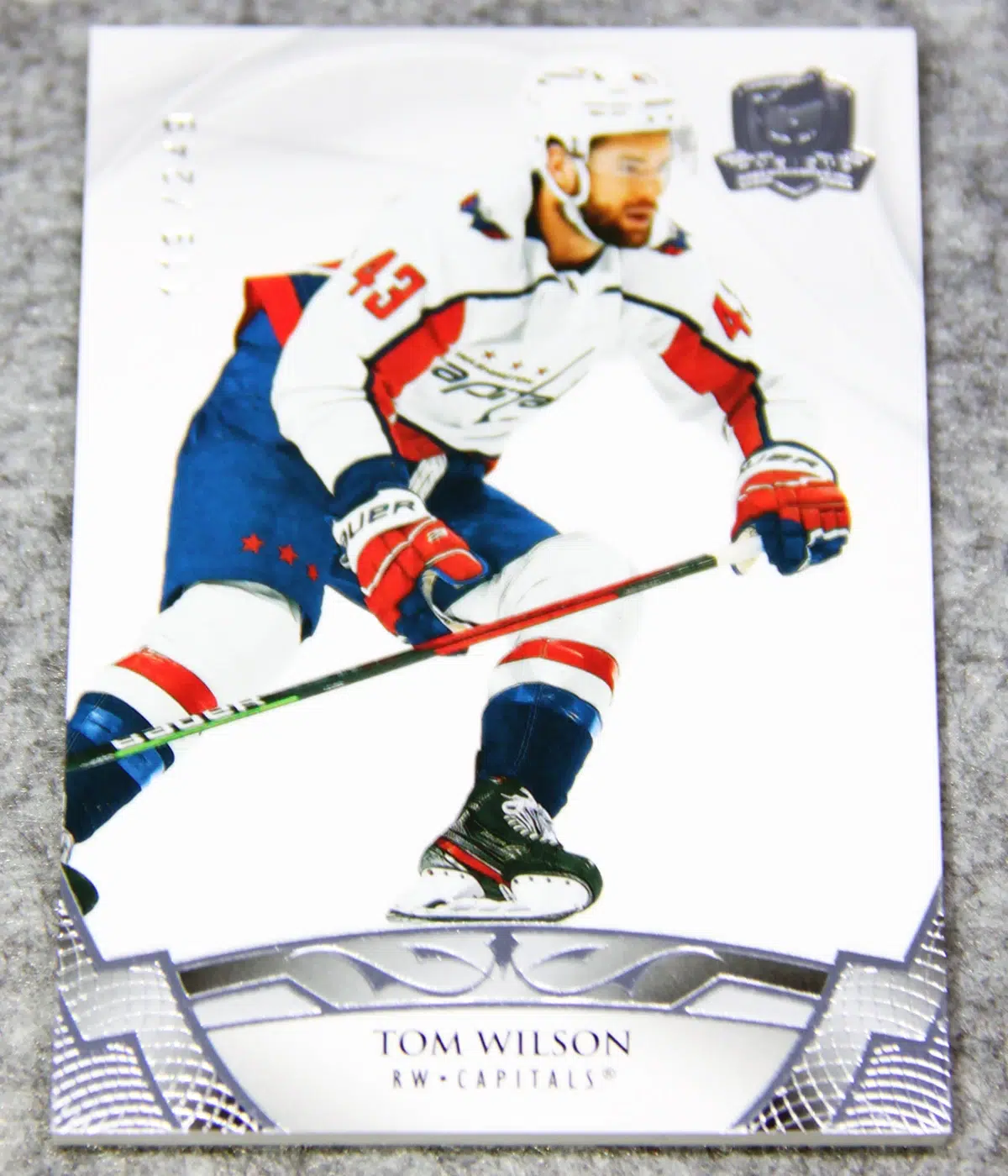 2020-21 Tom Wilson #37 Upper Deck The Cup Hockey /249