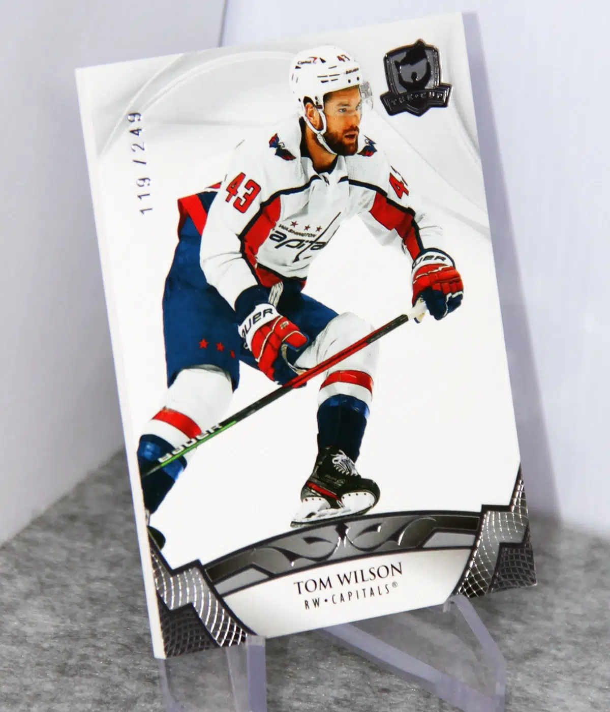 2020-21 Tom Wilson #37 Upper Deck The Cup Hockey /249