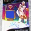 2021-22 Al Harrington #XF-AHR Panini Select X-Factor Purple Prizm Autograph /99