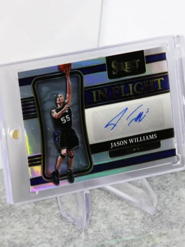 2021-22 Jason Williams #IF-JWL Panini Select In Flight Autograph Silver Prizm /299