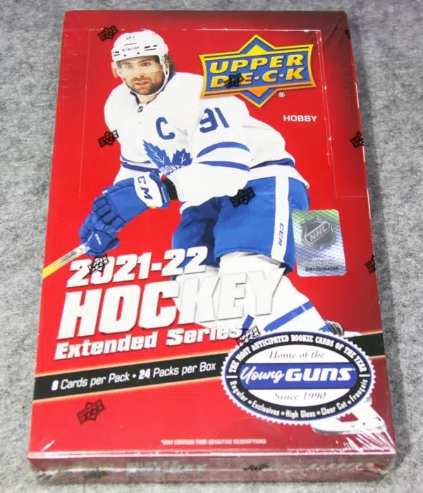 2021-22 Upper Deck Hockey Extended Series Hobby Box - Sealed