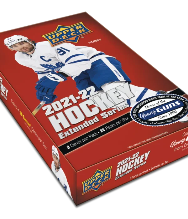 2021-22 Upper Deck Hockey Extended Series Hobby Box - Sealed