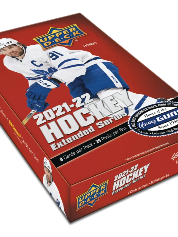 2021-22 Upper Deck Hockey Extended Series Hobby Box - Sealed