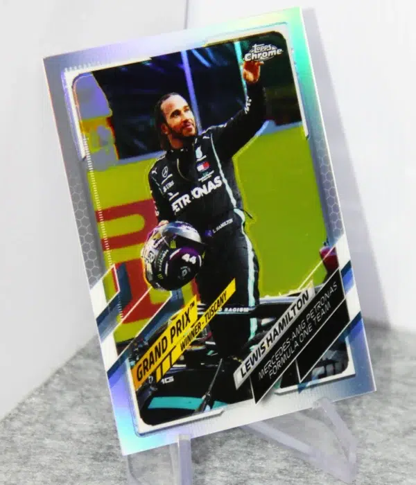 2021 Lewis Hamilton #146 Topps Chrome F1 Refractor
