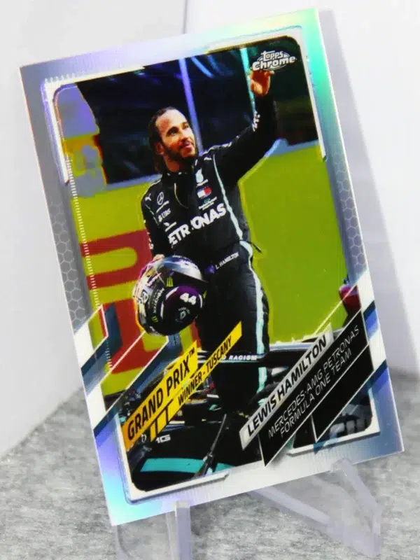2021 Lewis Hamilton #146 Topps Chrome F1 Refractor