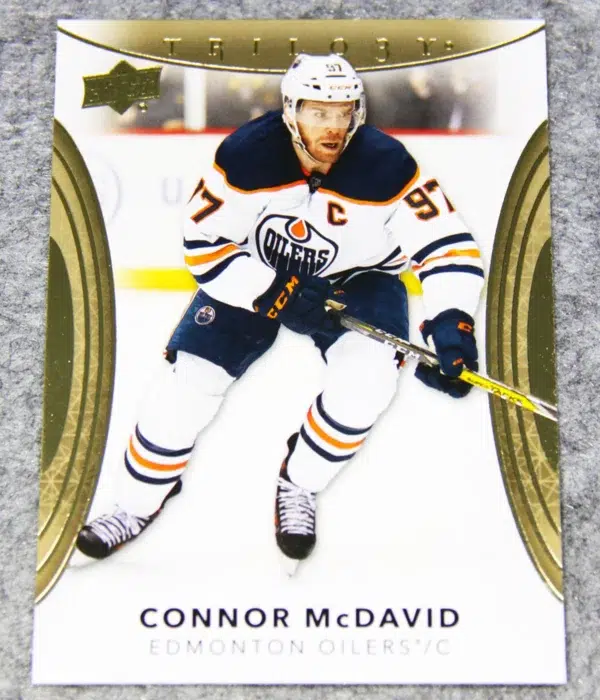 2022-23 Connor McDavid #100 Upper Deck Trilogy Hockey