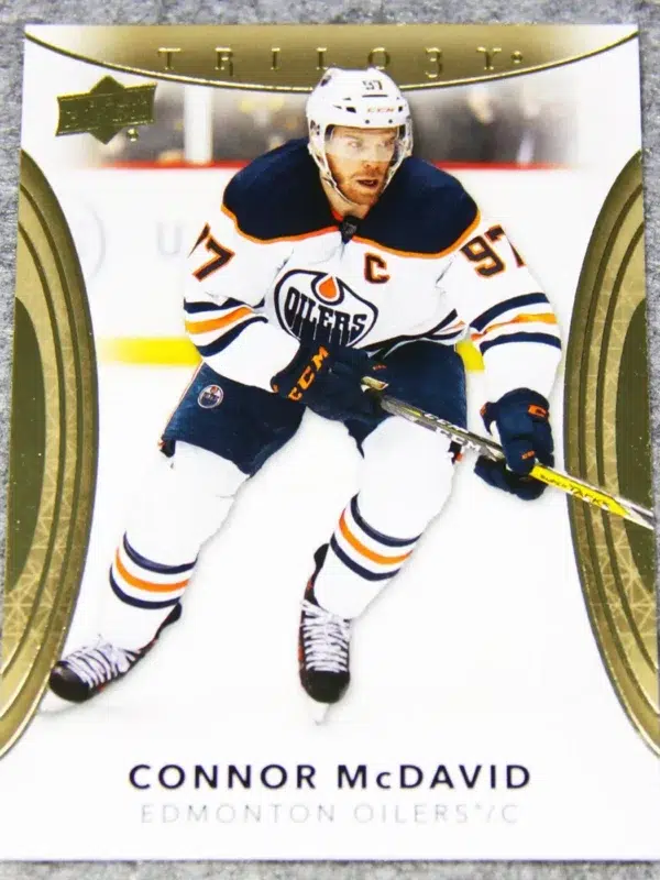 2022-23 Connor McDavid #100 Upper Deck Trilogy Hockey