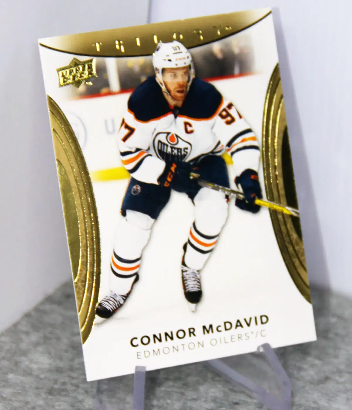 2022-23 Connor McDavid #100 Upper Deck Trilogy Hockey