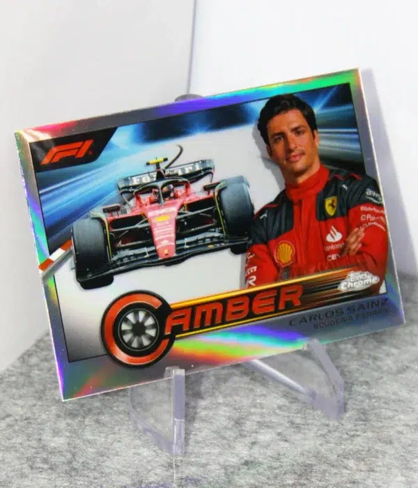 2023 Carlos Sainz #CAM-CS Topps Chrome F1 Camber