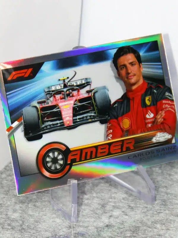 2023 Carlos Sainz #CAM-CS Topps Chrome F1 Camber