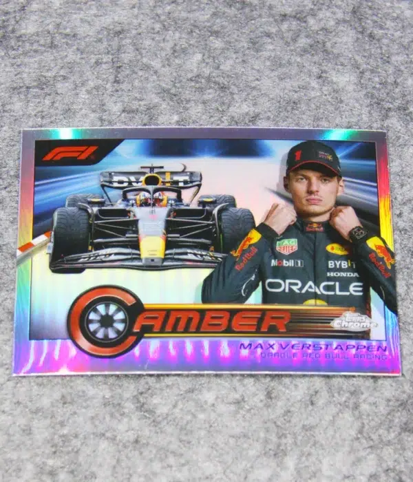 2023 Max Verstappen #CAM-MV Topps Chrome F1 Camber