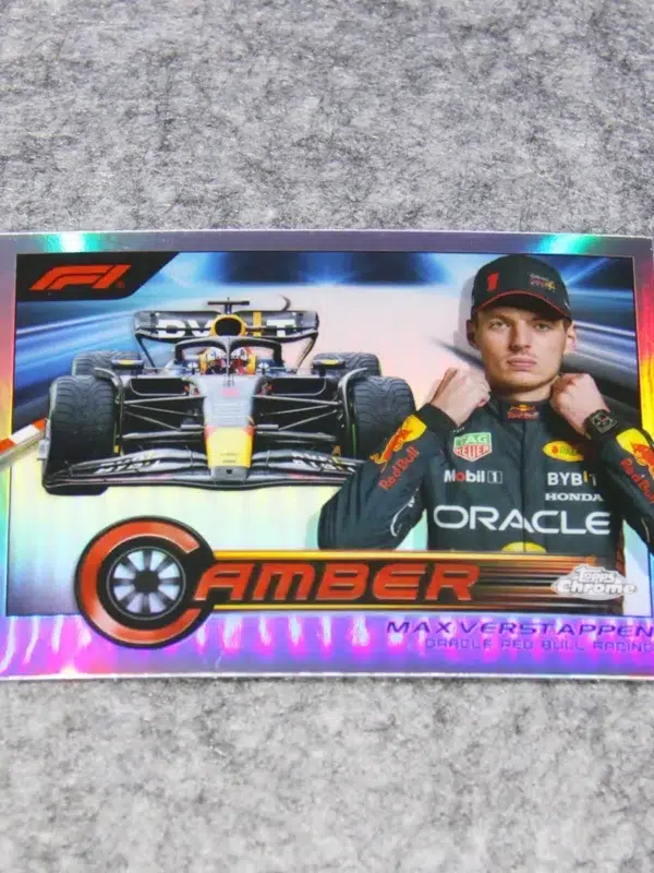2023 Max Verstappen #CAM-MV Topps Chrome F1 Camber