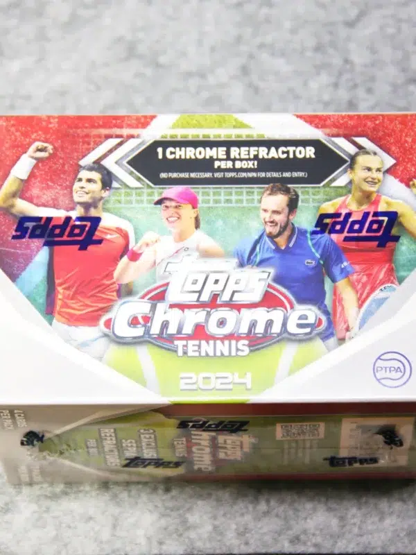 2024 Topps Chrome Tennis Value Box - Sealed