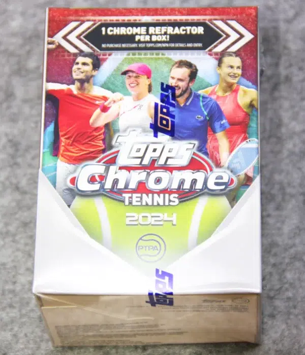 2024 Topps Chrome Tennis Value Box - Sealed