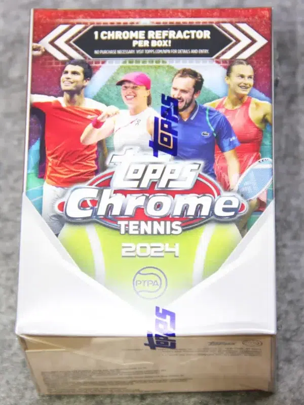 2024 Topps Chrome Tennis Value Box - Sealed