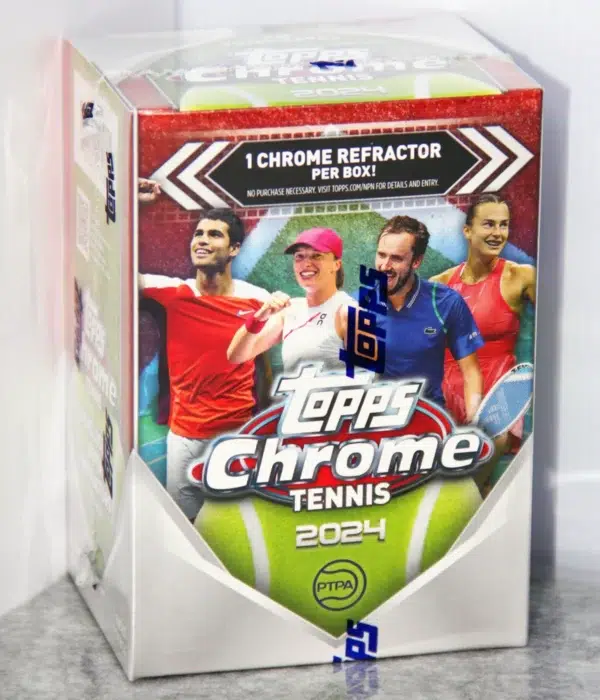 2024 Topps Chrome Tennis Value Box - Sealed