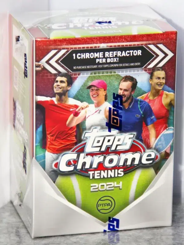 2024 Topps Chrome Tennis Value Box - Sealed