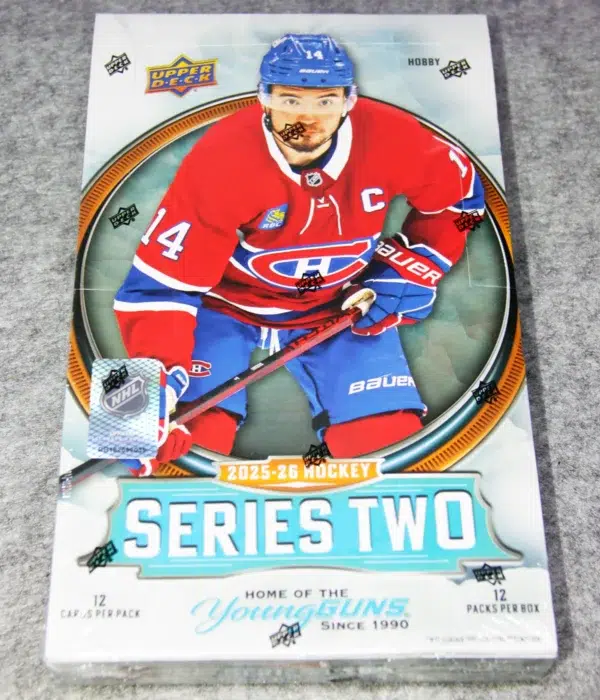 2025-26 Upper Deck Hockey Series 2 Hobby Box - Sealed