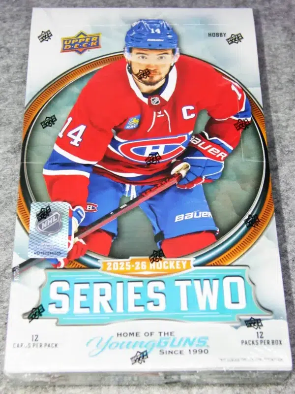 2025-26 Upper Deck Hockey Series 2 Hobby Box - Sealed