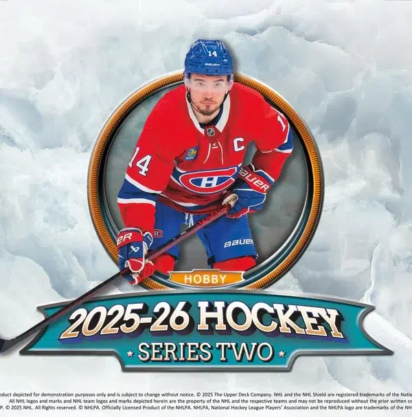 2025-26 Upper Deck Hockey Series 2 Hobby Box - Sealed