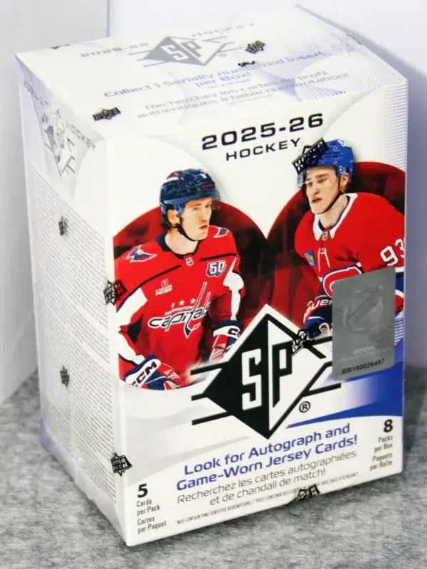 2025-26 Upper Deck SP Hockey NHL Blaster Box - Sealed