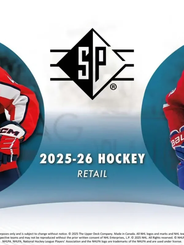 2025-26 Upper Deck SP Hockey NHL Blaster Box - Sealed