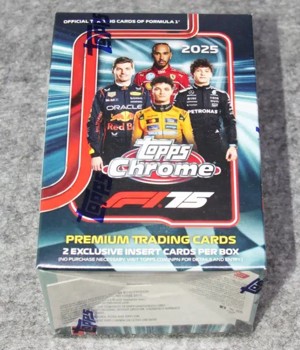 2025 Topps Chrome Formula 1 Racing F1 Value Box - Sealed