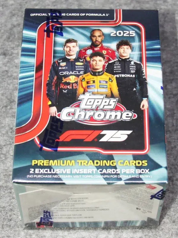 2025 Topps Chrome Formula 1 Racing F1 Value Box - Sealed
