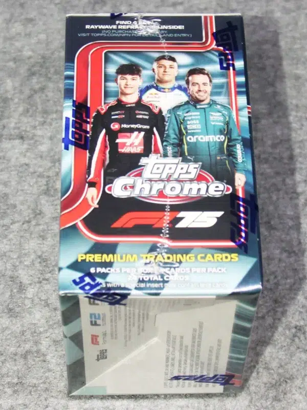 2025 Topps Chrome Formula 1 Racing F1 Value Box - Sealed